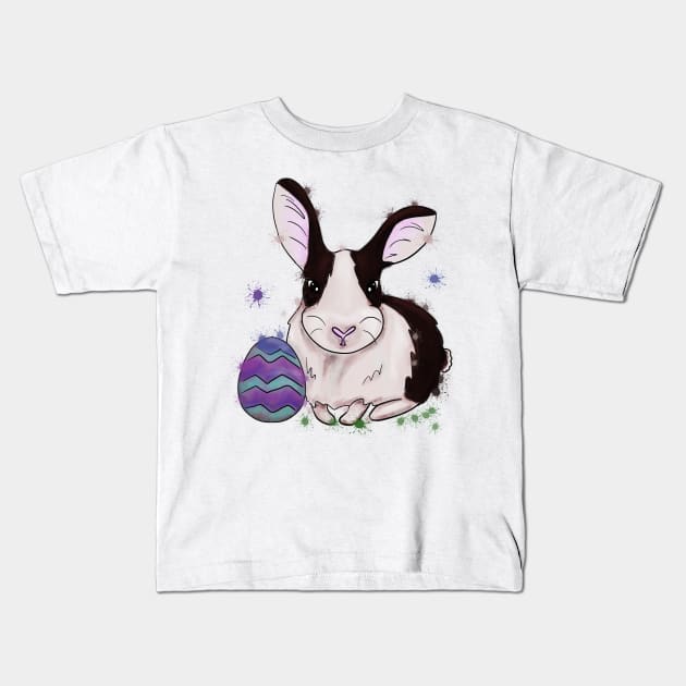 Easter bunny Kids T-Shirt by Antiope